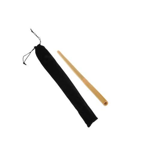 Generic Gua Sha Stick Bamboo Massage Stick Beauty Salon Portable Massager Tool Bamboo Guasha Tool for Full Body Relax Muscles Waist, 42x1.5cm with Bag