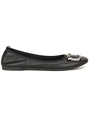 Image of Bata Women Yemaria Ballet Flat Ballerina, Grey, (5502044)