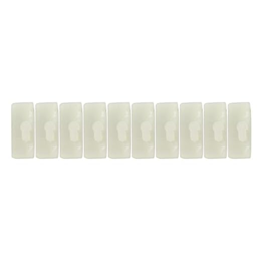 Tira Amortecedora de Guia de Corrente de 10 Peças para 021 023 025 MS210 MS230 MS250, Material ABS, Desempenho Estável, Acessório Perfeito para Ferramentas de Jardim, ajuste: