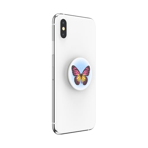 Image of PopSockets Adhesive Phone Grip, Holder, Phone Stand, Butterfly - Wings of Desire
