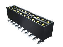 PLCC-028-T-N, 1.27 mm Surface Mount Dip and Chip Carrier Socket (25 Items)