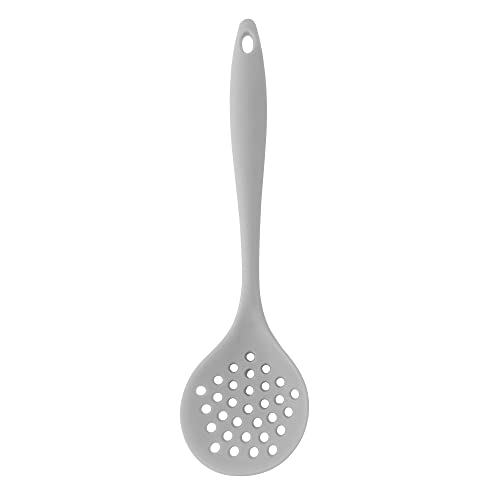 ESCUMADEIRA DE SILICONE CINZA 28,5cm