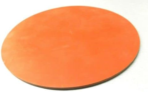 JTS Silicone Rubber Pad 12" Round Disc Gasket Material Heat Absorbent Sheet 1/8"