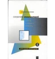 Buy Corporate Assessment: Auditing a Company's Personality — BookShops.in