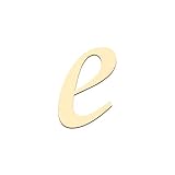 Bütic GmbH Sperrholz Buchstaben - MT-kyrillisch/russisch - Wunschtext/Schriftzug mit Größenauswahl - Pappel 3mm, Größe:10cm, Buchstaben:kleines e (Je)