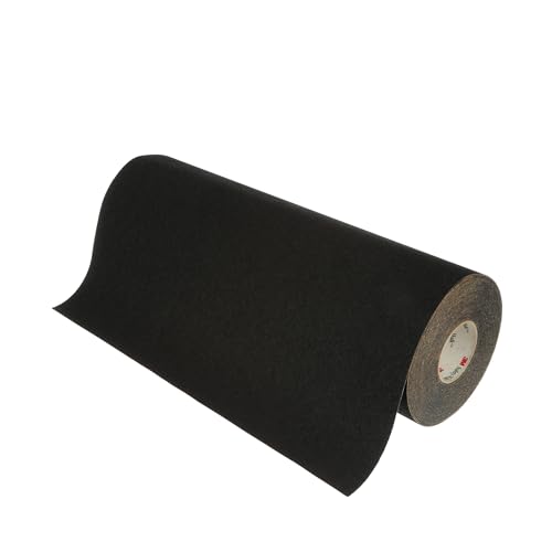 Image of 3M Safety Walk Slip-Resistent Medium Resilient Tapes & Treads 310, Black, 8 in x 480 ft