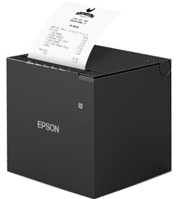 Epson TM-M30III USB/Ethernet Thermal Receipt Printer - Black