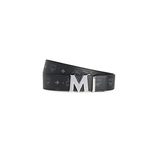 MCM Men's Claus Reversible Belt, Black, One Size