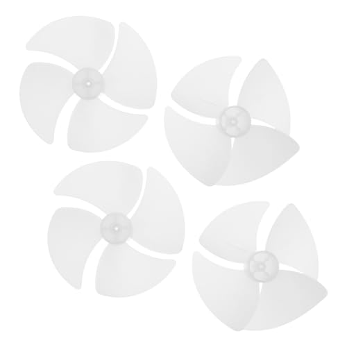 Hoement 4 Piezas Microondas Ventilador Motor Cuchilla Plástico Refrigeración Repuesto para Horno Microondas Accesorio Compatible Hogar Industria