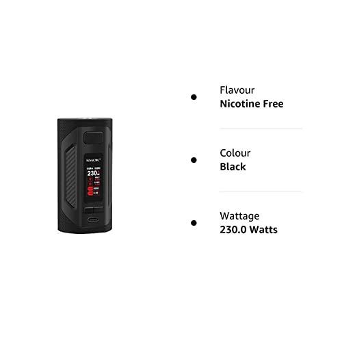 Rigel-Mod-230W-Box-MOD-Vape-with-TFT-Screen-Type-C-Vaporizer-Black
