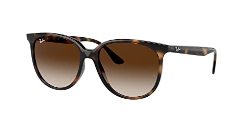 Ray-Ban RB4378F Sunglasses Bundle: RB 4378F 710/13 Havana Gradient Brown and Eyewear Cleaning Kit