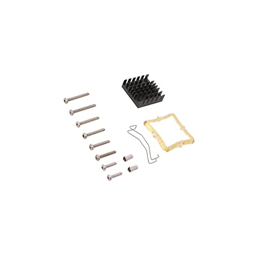 Dissipateur à ailettes noir ATS-61290D-C1-R0 évacue la chaleur 29x29mm