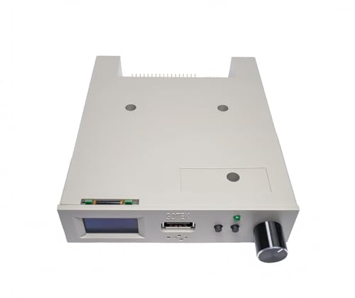 Émulateur de lecteur de disquette avec écran OLED et navigation par encodeur rotatif