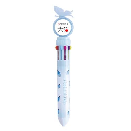 Stylo à bille multicolore Onuma rétractable pour ne plus perdre vos capuchons au bureau