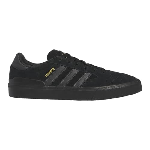 adidas Carbon/CBLACK Men's Busenitz Vulc II blackCarbon/Core Black 12 US, Wide