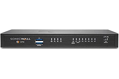 Image of SonicWall TZ370 SecureUpgradePlus | 2YR Essential Edition | TZ370 Gen7 Firewall with 2 Year Essential Protection Service Suite | Advanced SMB Appliance with SD-WAN and Threat Defense (02-SSC-6822)