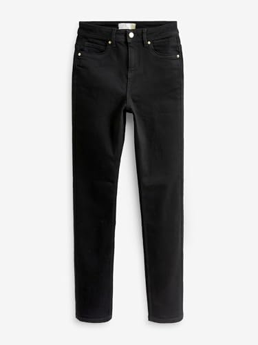 NEXT Femme Jean Slim Ultra-Doux Noir 40