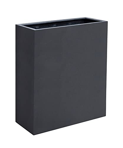 VAPLANTO® Pflanzkübel HIGH Box 90 Anthrazit Schwarz Raumteiler XXL * 88 x 36 x 100 cm * 10 Jahre Garantie