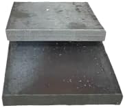 Hot Rolled Steel Plate 1/2" x 4" x 4" (Pack of 2!)