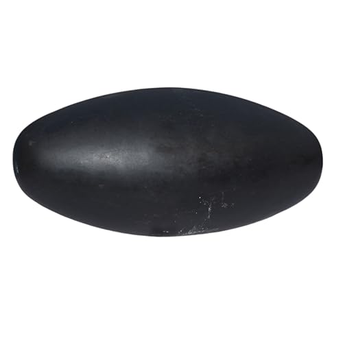 Narmada Shiva Lingam BLACK 6 inch Approx - Original Narmada River Shiva Banalinga Banalinga Narmadeshwar Shivling Shiv Ling Mahakal Jyotirlinga Indian God Idols & Statues Stone Religious god Idol
