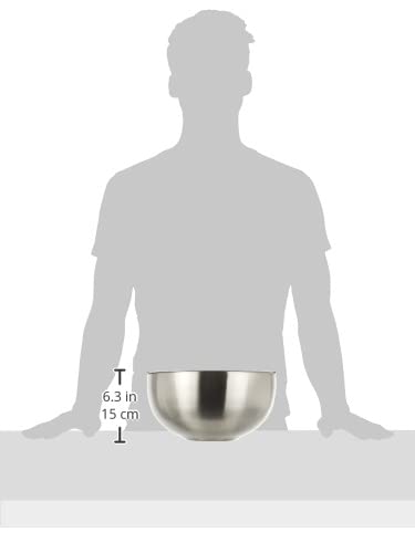 GSW 552301 Thermoschüssel mit Kunststoffdeckel, Edelstahl, silber, 30 cm 2 Einheiten – Ansicht 4