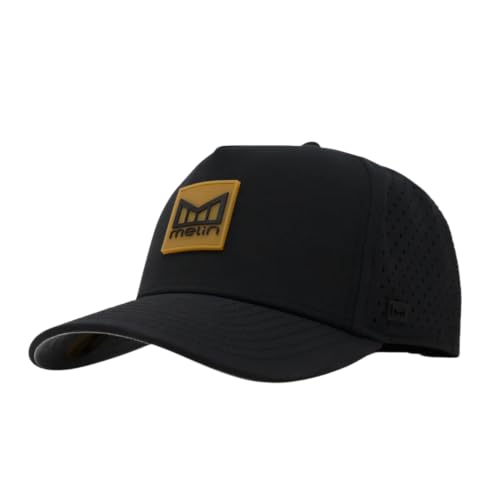 Image of melin Odysea Stacked Hydro, Snapback Hats, Water-Resistant Baseball Caps for Men & Women, Golf, Running, or Workout Hat