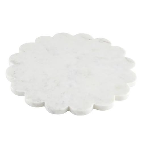Tabla de cortar redonda de mármol 12 pulgadas miniatura 4