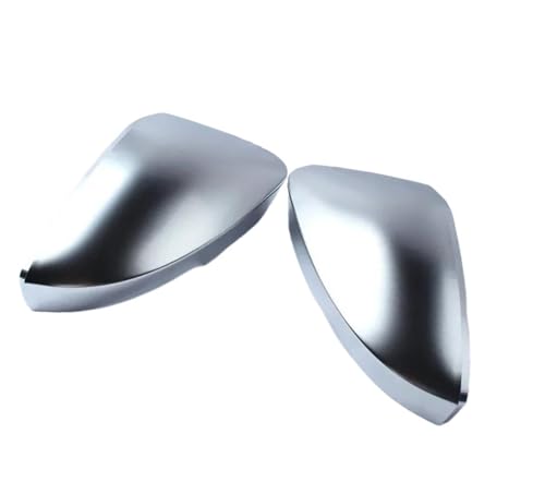 Coques de rétroviseurs pour VW T-Roc mat antichoc argent chromé