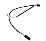 Left Heart Rate Pulse Sensor Wire 1000434331 Works with Matrix Fitness TM747 (T-ES-F) Treadmill
