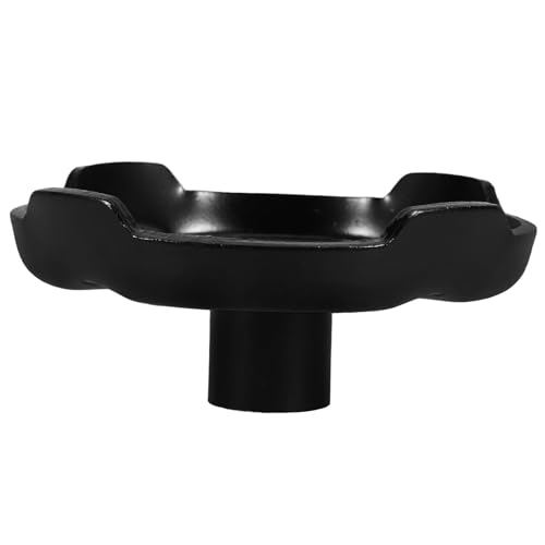 Anneome Adaptador para Gato Hidráulico 3 Toneladas Almohadilla de Apoyo Antideslizante Plataforma Estabilizadora de Caucho para Gato Horizontal Accesorio para Elevación Seguro y