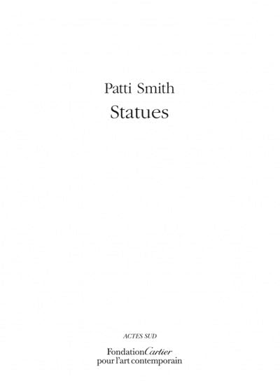 Patti Smith, Trois : beau livre de collection au papier texturé
