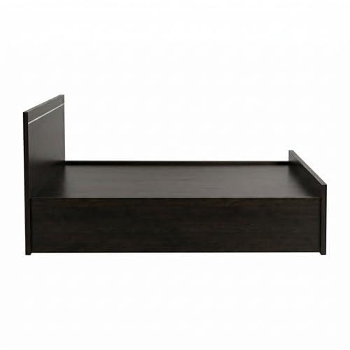 Image of DELITE KOM Jazz Single Bed (Flowery Wenge, with Box)