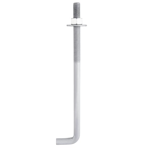 HROMIGRY 3/4” x 10” Concrete Anchor Bolts (L Shaped, 10 Pack)