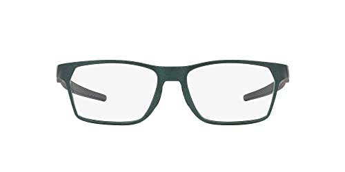 Image of Oakley Mens OX8174F Hex Jector Low Bridge Fit Rectangular Eyeglasses