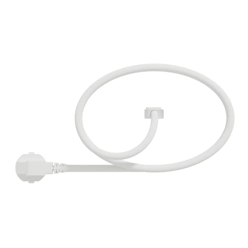 Câble plat blanc 10m x 1,5mm Conex pour installations électriques discrètes - 5