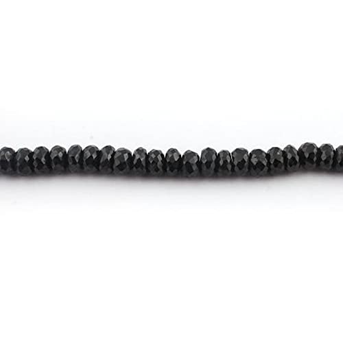 Perles onyx noir facettées 9mm LKBEADS pour création bijoux haut de gamme