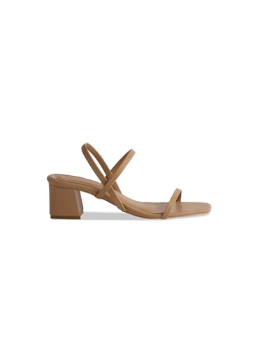 Image of ERIDANI Amaris Strappy Heels |Trendy Lightweight Durable Fashion Elegant Modern Design |Perfect Fit Soft Feel