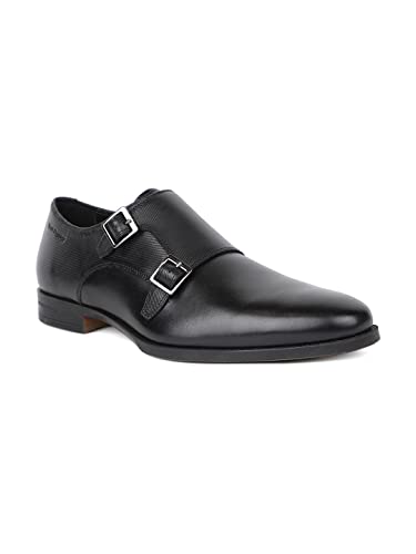 Image of Hush Puppies Mens Padova Monk Uniform Dress Shoe