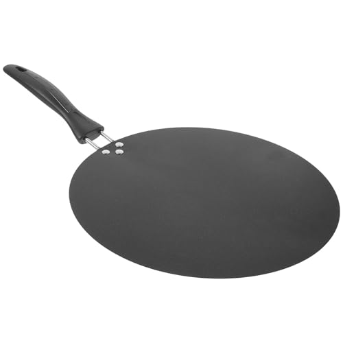 VICASKY Sartén con Asa Ergonómica Antiadherente para Tortillas y Crepes Material de Hierro y Abs, Fácil de Limpiar para Cocina en Casa