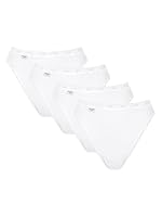 Sloggi Damen Unterhose Basic+ Tai , 4-Pack, 46, Weiß
