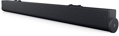 Image of Dell Slim Conferencing Soundbar|Hands-Free Function|Active Speakers|Amplifier Integrated|AI Noise Cancellation, Echo Cancellation|Status Indicator Light|Adjustable MIC & Call Controls - SB522A-Black