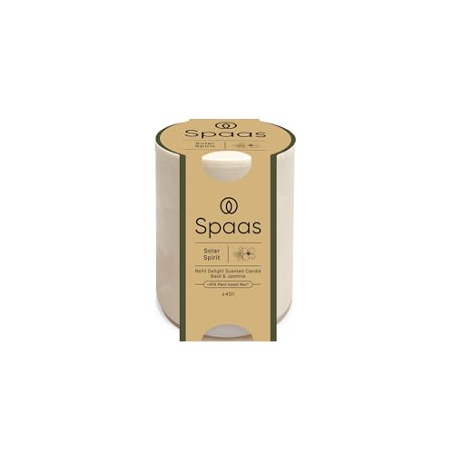 Spaas Refill Delight Scented Candle, Solar Spirit, Ivory - Image 2