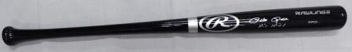 Pete Rose Autographed Black Rawlings Bat Cincinnati Reds "Hit King" Pr Holo Stock #177048 - Autographed Mlb Bats #TOP1