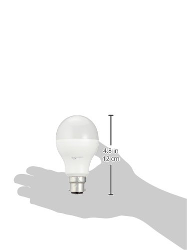 Amazon Basics Bombilla LED B22, 14W (equivalente a 100W), Blanco Cálido, Regulable- 2 unidades, CRI80
