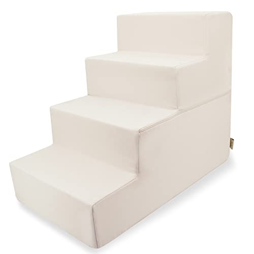 Best Pet Supplies Foldable Pet Steps/Stairs with CertiPUR-US Certified Foam ...
