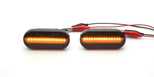 Luz LED dinámica de repetición lateral intermitente para Golf 3 4 Sharan Vento 2