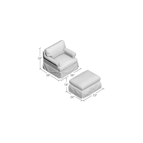 Sillón T-Cushion Plegable Blanco miniatura 6