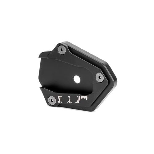 Coussin béquille moto pour Scrambler plaque extension support noir - 5