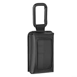 Custodia Protettiva Telecomando Cancello in PU con Moschettone - Cover Antiurto per Apricancelli Automatici FAAC FOR 8.5x5.8cm