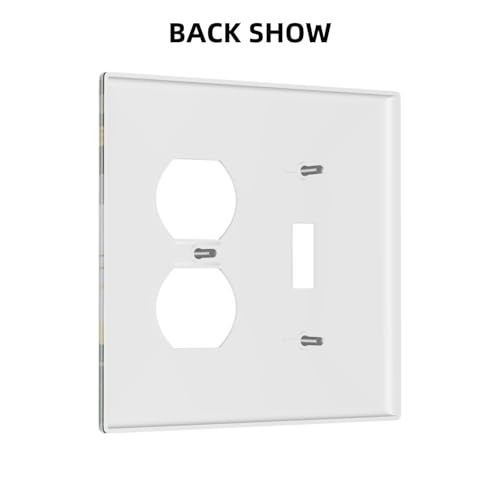 Decorative Outlet Covers Boho Green Leaves Bohemian Gold Sun 2 Gang Wall Plate Cover Single Toggle Duplex Combo Two Switch Light Switch Cover Plate Jumbo Faceplate